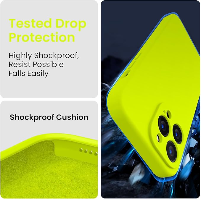 FireNova for iPhone 14 Pro Case, Silicone Upgraded Phone Case with, Soft - Image 4