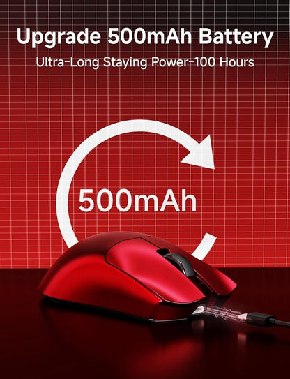S9 Ultra Wireless Gaming Mouse, 59G Ergonomic Computer Mouse, Triple Modes - Image 7