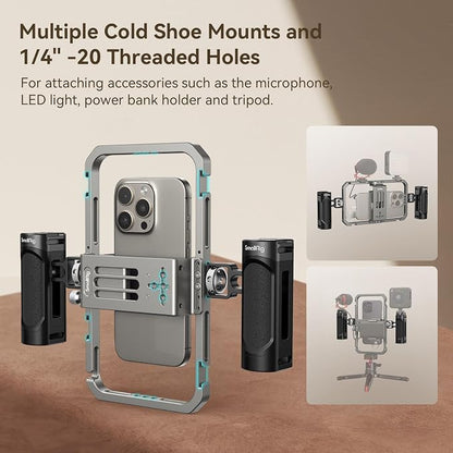 SmallRig Universal Phone Cage, Smartphone Video Rig Kit - Image 2