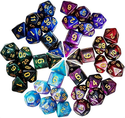 DND Dice Set 42 Pcs Polyhedral Dungeons and Dragons Rolling Dice - Image 3