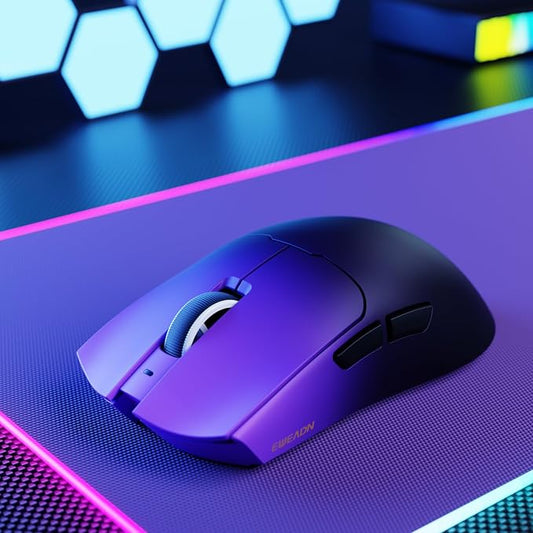 S9 Pro Wireless Gaming Mouse, 59G Ergonomic Computer Mouse, Triple Modes by EWEADN