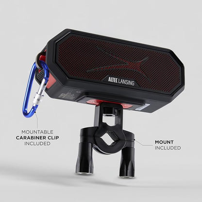 Altec Lansing Magnetic Bluetooth Speaker HYDRAJOLT 2.0, Waterproof IP67 - Image 5
