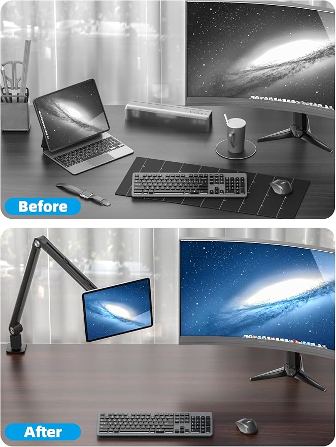 Portable Monitor Arm Magnetic Vesa Mount - Image 6