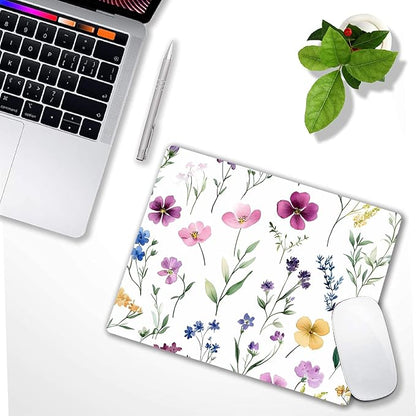 Watercolor Flower Wildflowers Floral Custom Mouse Pad - Image 6