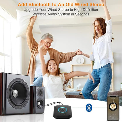 1Mii B06 Plus Bluetooth Receiver, HiFi Wireless Audio Adapter - Image 2