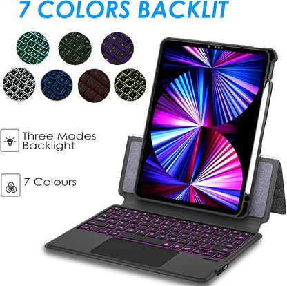 iPad Air 5th Keyboard Case for iPad Air 11 inch 2024/4th/3rd/2nd/1st Gen - Image 5