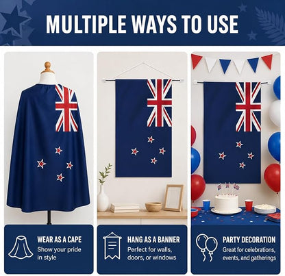 Flag Cape, Wearable Flag Costume, Be Suitable - Image 6