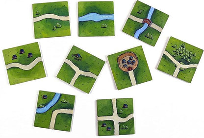 Apostrophe Games Square Board Game Tiles – 84Pcs Large Game Board Pieces Blank - Image 5