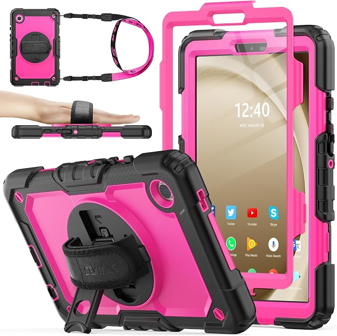 SEYMAC stock Case for Samsung Galaxy Tab A9 8.7'', Full-Body Drop Protection by SEYMACstock