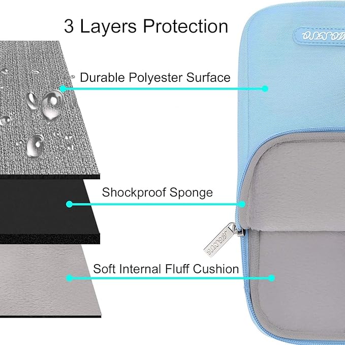 MOSISO Laptop Case 13.3 inch, 13-13.3 inch Laptop Sleeve Compatible - Image 3