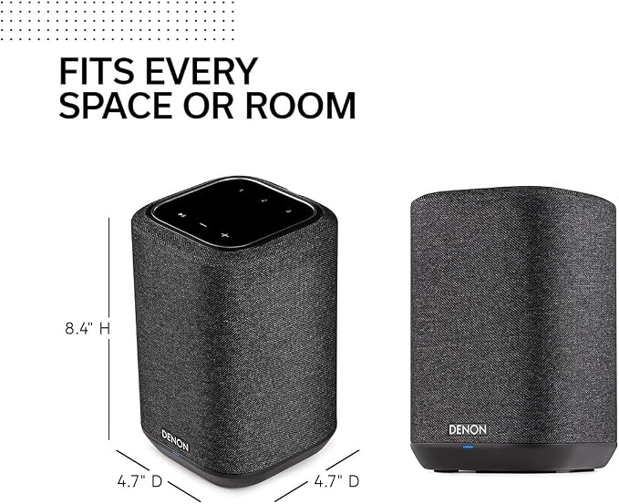 Denon Home 150 Wireless Smart Speaker – Compact Design, Wi-Fi & Bluetooth - Image 3