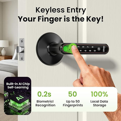 Ghome Smart Fingerprint Door Konb - Image 4