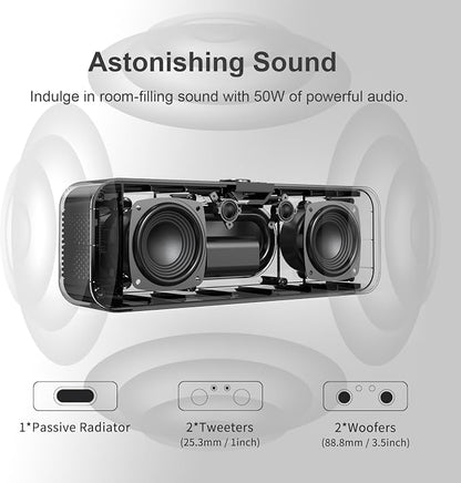 DOSS SoundBox H200 50W Home Bluetooth Speaker - Image 2