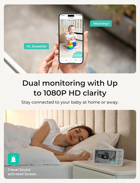 Dr.Care VistaView Lite Smart WiFi Baby Monitor - Image 2