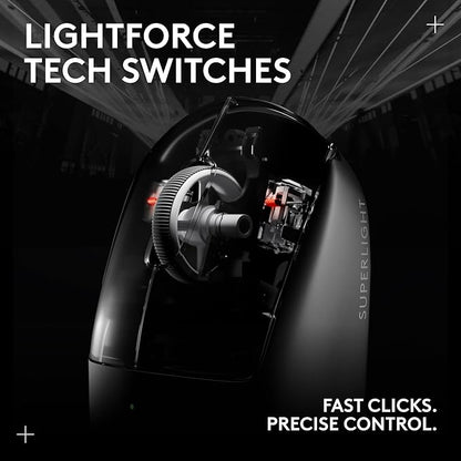 Logitech G PRO X SUPERLIGHT 2 Wireless Gaming Mouse, 60g Pro-Grade - Image 5