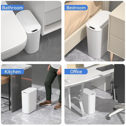 FRESHLIX Automatic Motion Sensor Bathroom Trash Can - Image 8