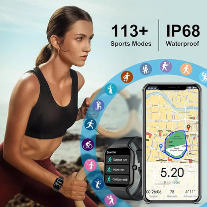 Smart Watch, 1.96"HD Smartwatch - Image 3