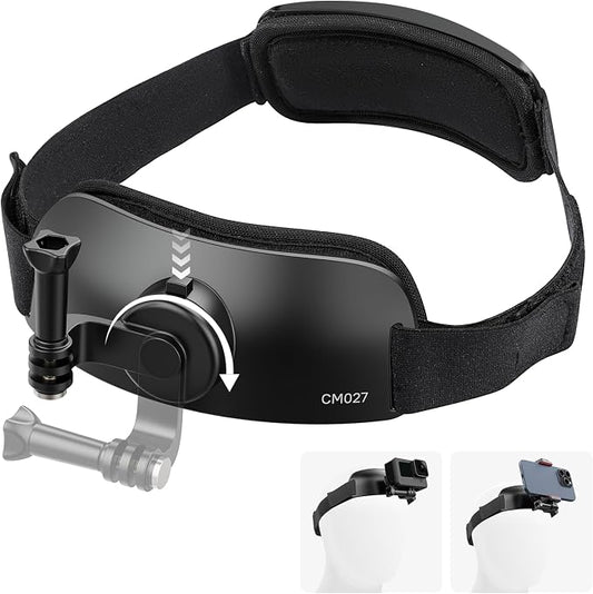 ULANZI CM027 Phone Head Strap Mount Support Vertical Shots by JUSMODirect