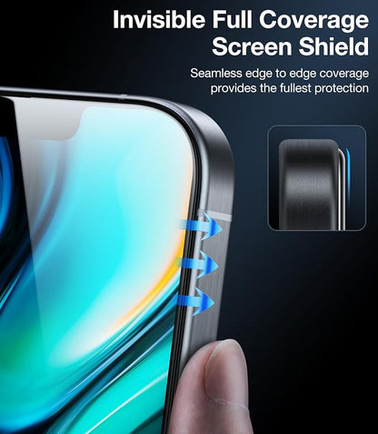 UltraGlass Ultra 9H+ Glass for iPhone 13/13 Pro Privacy Screen Protector Glass - Image 8