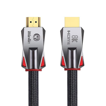 iBirdie 8K Fiber Optic HDMI Cable 100 Feet 31 Meter, Active Unidirectional Cord by iBirdie