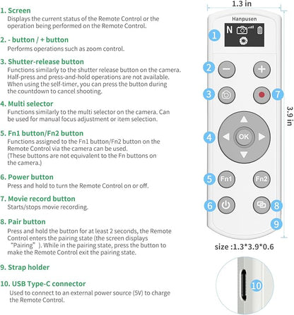 for Nikon Rechargeable Wireless Remote Control - Image 6