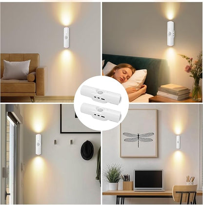 STHF 4 Pack Rechargeable Smart LED Motion Sensor Ambient Light, Auto-On - Image 7