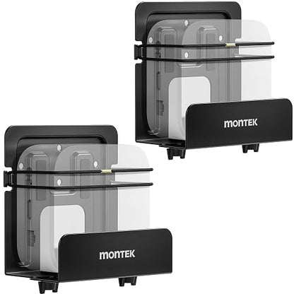 monTEK Adjustable Cable Box Mount up to 11 LBS, Modern Mount, Small Devices by monTEK