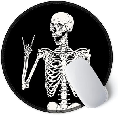 ITNRSIIET Round Mouse Pad with Stitched Edge Premium-Textured Waterproof - Image 2