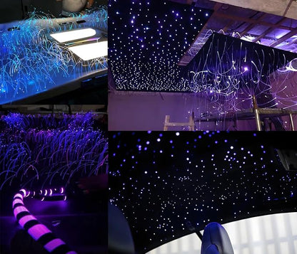AKEPO End Glow Fiber Optic Light Cable 550pcs*13.1ft*Ф0.03in/0.75mm, PMMA - Image 8