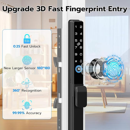 Sliding Door Lock, Smart Door Lock - Image 4