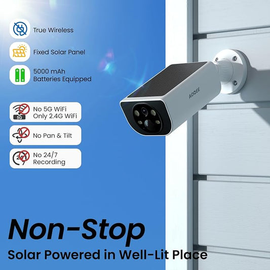 AOQEE Cameras for Home Security-2K Wireless Security Camera Outdoor - Image 2