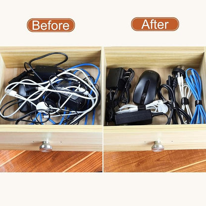 150PCS 8 Inch Cable Ties Reusable Multi-Purpose Wire Ties Cord Organizer - Image 6