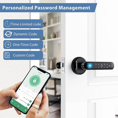 Fingerprint Door Lock Biometric Door Knob - Image 4
