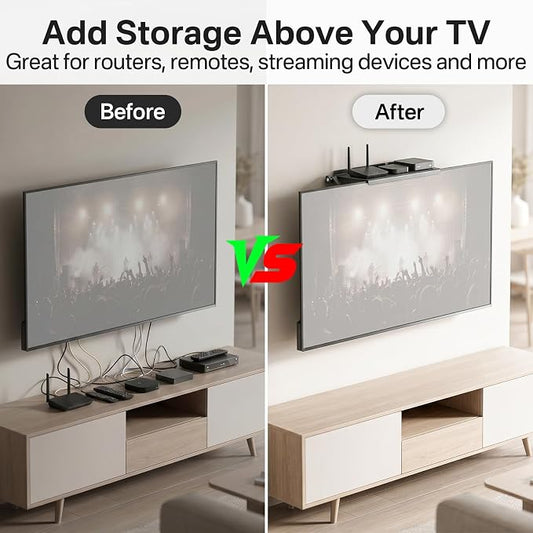 13 Inch Wide Platform TV Top Shelf - Image 2
