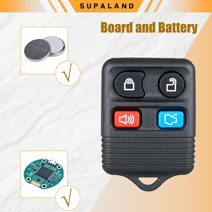SUPALAND Key Fob Keyless Entry Fits - Image 5