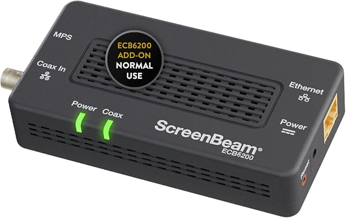 ScreenBeam Bonded MoCA 2.0 Network Adapter by ScreenBeam
