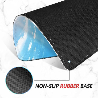 ITNRSIIET Mouse Pad Non-Slip Rubber Base Smooth Surface Stitched Edges - Image 4