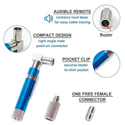 Coaxial Pocket Toner Pocket Continuity Tester and Toner - Image 3