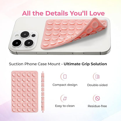 SUCKY Silicone Suction Phone Case Adhesive Mount - Image 3