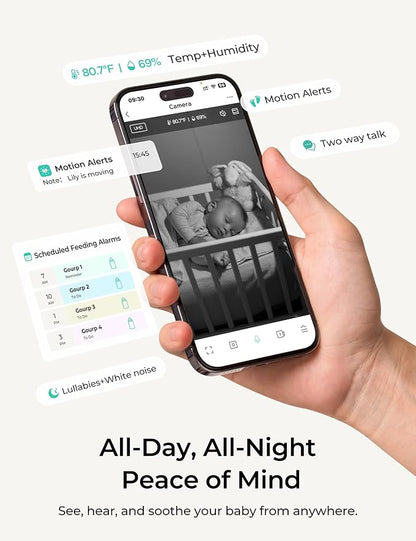 Dr.Care VistaView Lite Smart WiFi Baby Monitor - Image 3