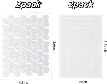 4Pack Phone Grip Tape, Finger Grip Stickers Decal Waterproof Pre-Cut Non Slip - Image 2