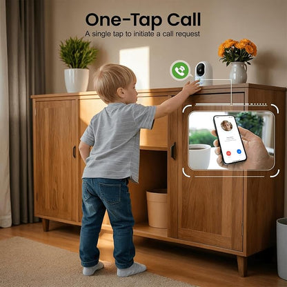 INFIYA 2K Indoor Camera-360° Pan/Tilt Baby/Elderly/Pet Camera - Image 4