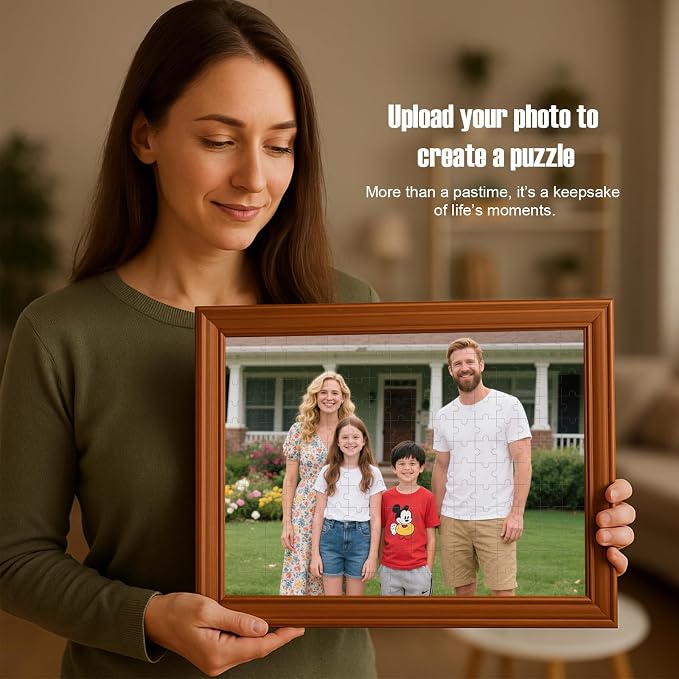Custom Photo Puzzle – Personalized Jigsaw Puzzle from Your Photos in - Image 4