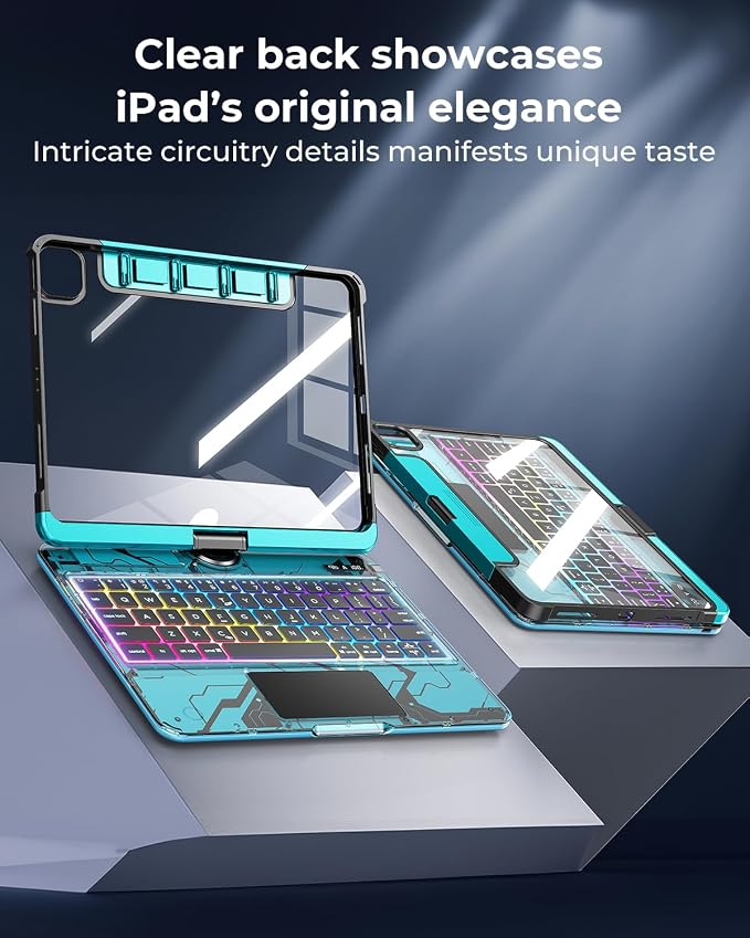 SIEBITU Clear Wireless Keyboard Case - Image 6