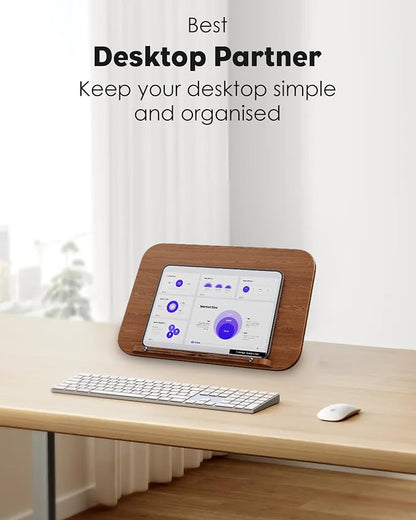 2 in 1 Dual-use Floor Book Stand & Desktop Book Stand, Height Adjustable from - Image 6