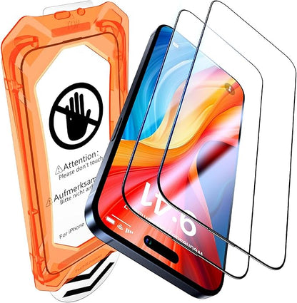 UniqueMe for iPhone 15 Pro Max Screen Protector, Screen Protector 15 Pro Max by UniqueMe