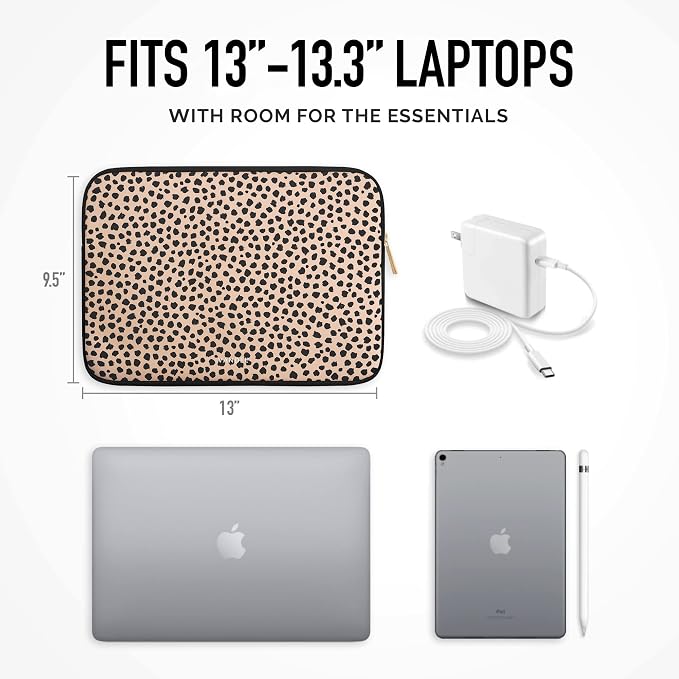 Vandel MacBook Air 13 inch Laptop Sleeve, Fits 13-13.3 inch Laptops: Neoprene - Image 4