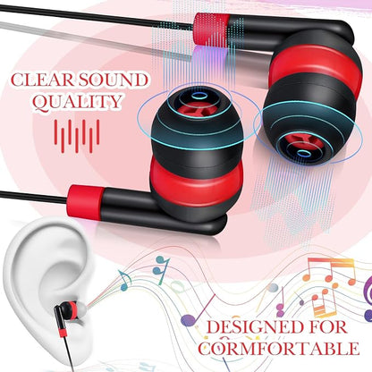 Kanayu 100 Pack Wired Earbuds Bulk - Image 3