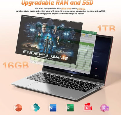 15.6" FHD IPS Student-Laptop Computer - Image 4
