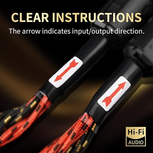 9 AWG Audiophile HiFi Speaker Audio Cable–4N OFC Core, 24K Gold-Plated Banana - Image 6